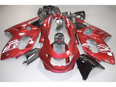 Aftermarket 1998-2007 Gloss Red and White Decals Yamaha YZF600 Motorcycle Fairing