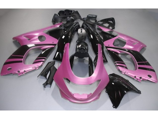 Aftermarket 1998-2007 Rose Pink & Black Yamaha YZF600 Motorcycle Fairing