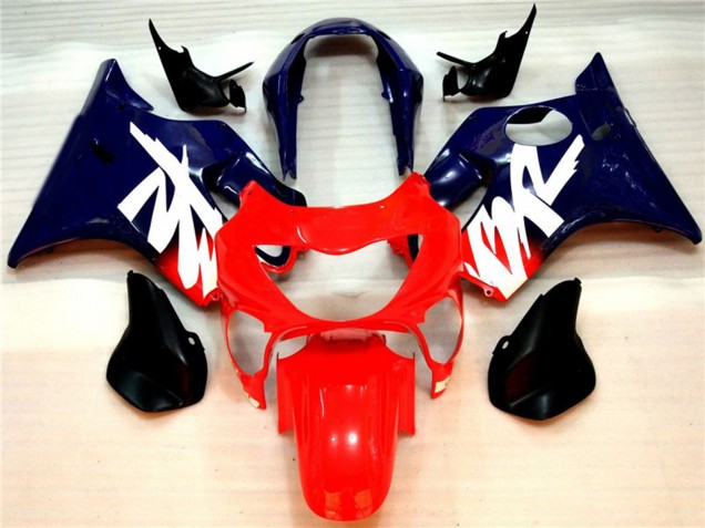 Aftermarket 1999-2000 Gloss Red and Blue Honda CBR600 F4 Motorcycle Fairing