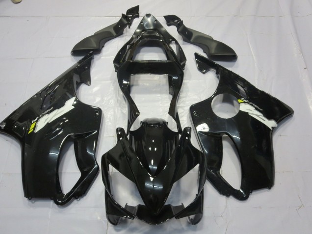 Aftermarket 2001-2003 Gloss Black with Decals Honda CBR600 F4i Motorcycle Fairing