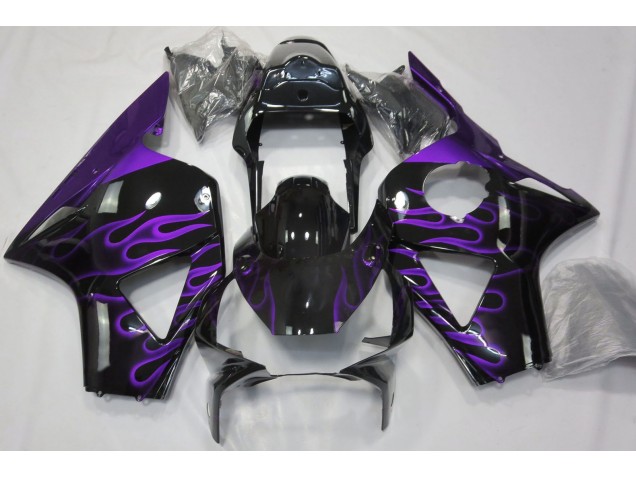 Aftermarket 2002-2003 Purple Flame Honda CBR954 Motorcycle Fairing