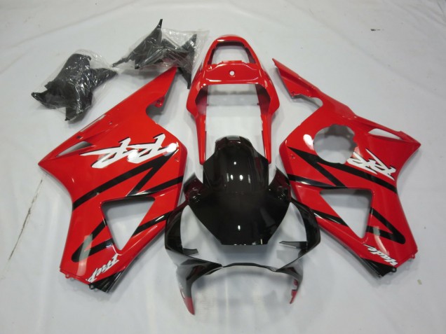 Aftermarket 2002-2003 Red and Black 2 Honda CBR954 Motorcycle Fairing