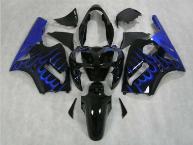 Aftermarket 2002-2005 Blue Flame Kawasaki ZX12R Motorcycle Fairing