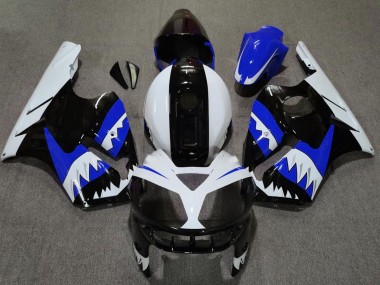 Aftermarket 2002-2005 Blue Shark Kawasaki ZX12R Motorcycle Fairing