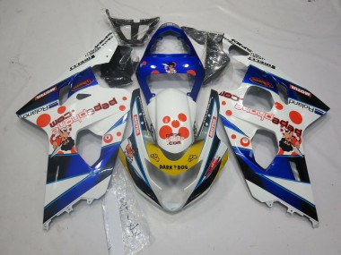 Aftermarket 2004-2005 Dark Dog Suzuki GSXR 600-750 Motorcycle Fairing