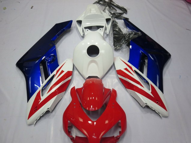 Aftermarket 2004-2005 Red and Blue Honda CBR1000RR Motorcycle Fairing