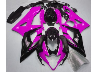 Aftermarket 2005-2006 Gloss Pink and Black Suzuki GSXR 1000 Motorcycle Fairing