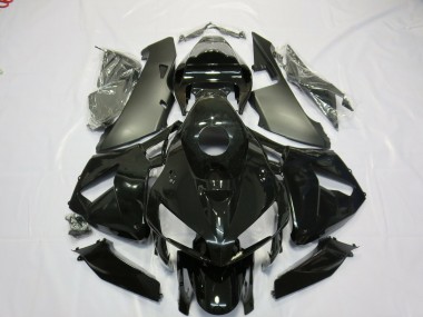 Aftermarket 2005-2006 Matte and Gloss Black Honda CBR600RR Motorcycle Fairing