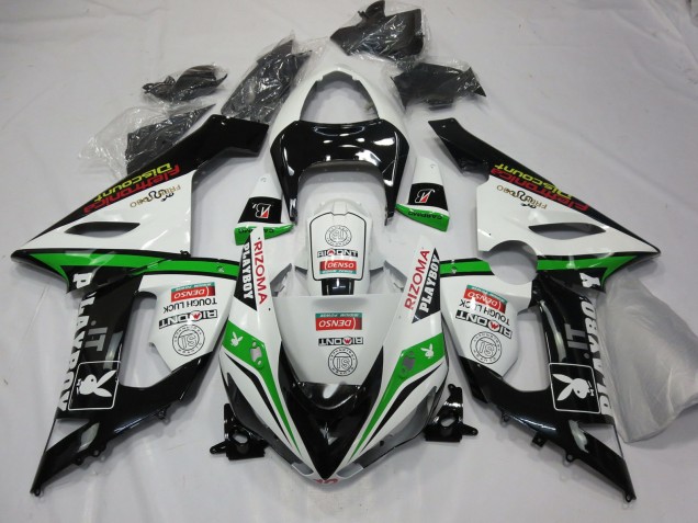 Aftermarket 2005-2006 PlayBoy Kawasaki ZX6R Motorcycle Fairing