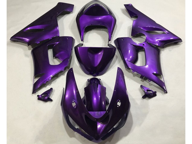 Aftermarket 2005-2006 Purple Kawasaki ZX6R Motorcycle Fairing