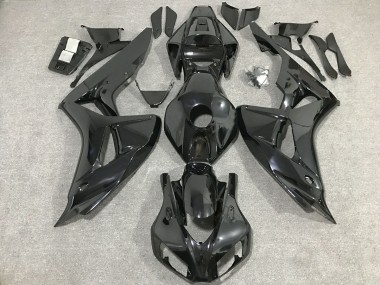 Aftermarket 2006-2007 Gloss Black Honda CBR1000RR Motorcycle Fairing