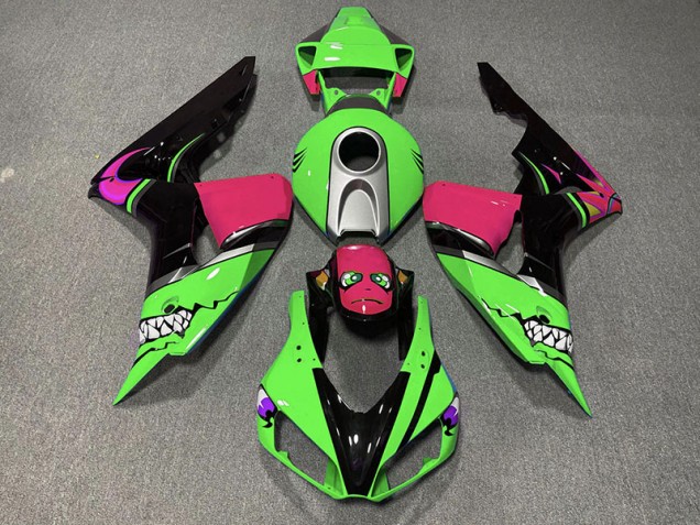 Aftermarket 2006-2007 Green Shark Honda CBR1000RR Motorcycle Fairing