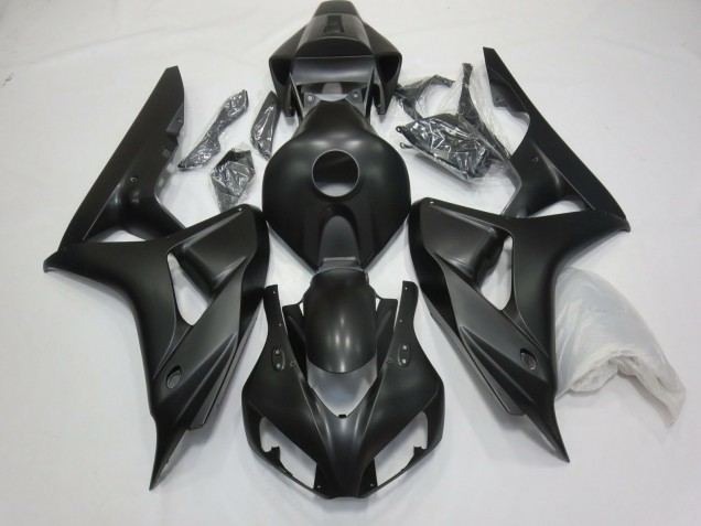 Aftermarket 2006-2007 Matte Black Honda CBR1000RR Motorcycle Fairing