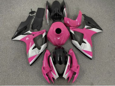 Aftermarket 2006-2007 Pink Design Suzuki GSXR 600-750 Motorcycle Fairing