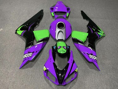 Aftermarket 2006-2007 Purple Shark Honda CBR1000RR Motorcycle Fairing