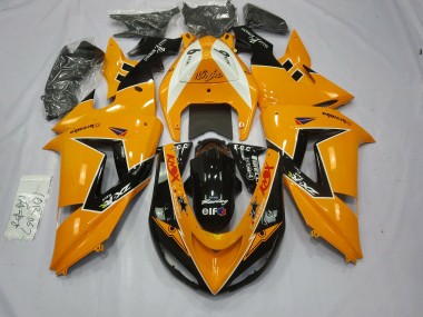 Aftermarket 2006-2007 Special Orange Kawasaki ZX10R Motorcycle Fairing