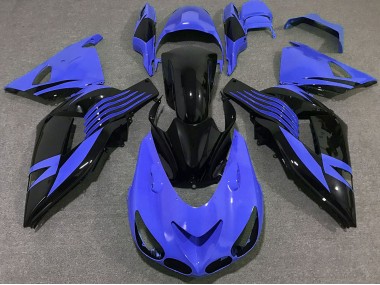 Aftermarket 2006-2011 Bright Blue Kawasaki ZX14R Motorcycle Fairing