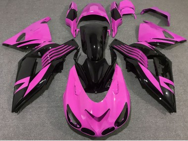 Aftermarket 2006-2011 Bright Pink Kawasaki ZX14R Motorcycle Fairing