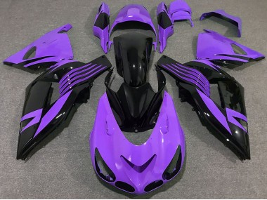 Aftermarket 2006-2011 Bright Purple Kawasaki ZX14R Motorcycle Fairing