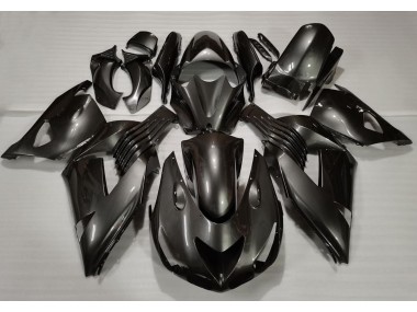 Aftermarket 2006-2011 Graphite Kawasaki ZX14R Motorcycle Fairing