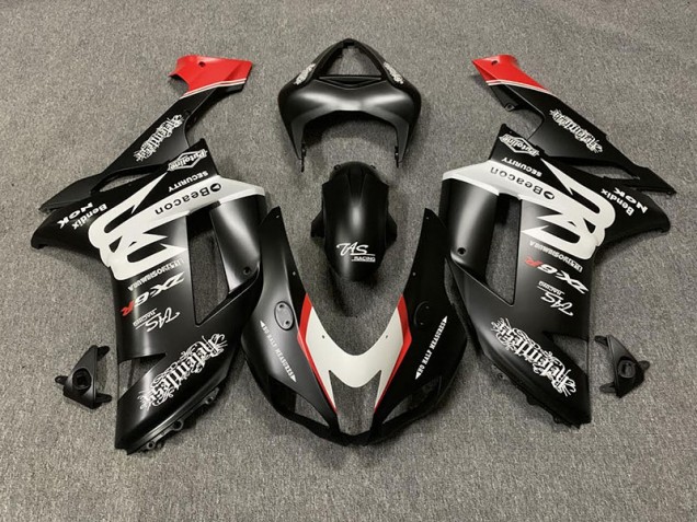 Aftermarket 2007-2008 Custom Matte Kawasaki ZX6R Motorcycle Fairing