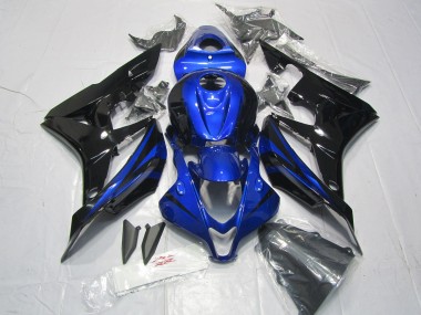 Aftermarket 2007-2008 Deep Blue Gloss Honda CBR600RR Motorcycle Fairing