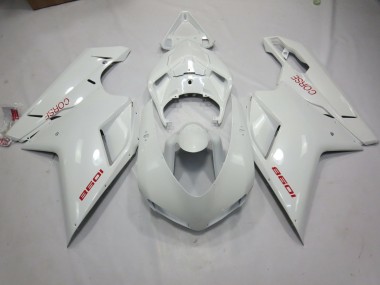 Aftermarket 2007-2012 Corse Ducati 848 1098 1198 Motorcycle Fairing