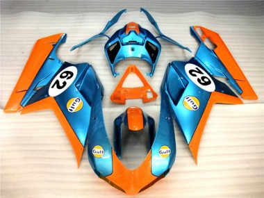 Aftermarket 2007-2012 Matte Gulf Ducati 848 1098 1198 Motorcycle Fairing