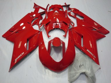 Aftermarket 2007-2012 Red 1098 Ducati 848 1098 1198 Motorcycle Fairing