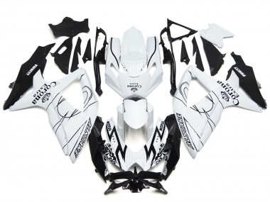 Aftermarket 2008-2010 Custom Corona Special with White Suzuki GSXR 600-750 Motorcycle Fairing