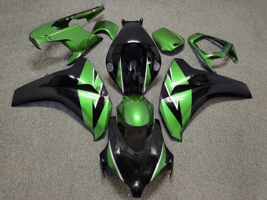 Aftermarket 2008-2011 Green and Black Honda CBR1000RR Motorcycle Fairing