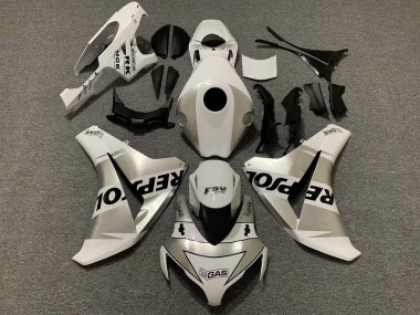 Aftermarket 2008-2011 Silver Repsol Honda CBR1000RR Motorcycle Fairing