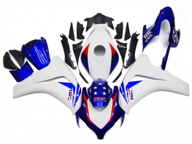 Aftermarket 2008-2011 Vibrant Blue Star Honda CBR1000RR Motorcycle Fairing