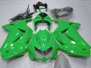 Aftermarket 2008-2013 Gloss Green Kawasaki Ninja 250 Motorcycle Fairing