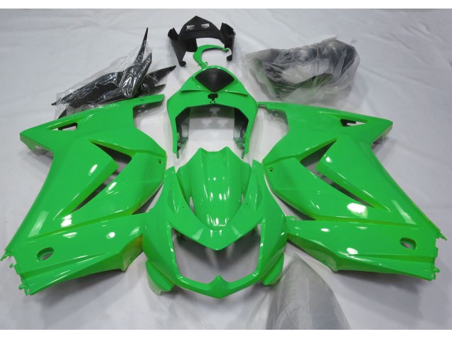 Aftermarket 2008-2013 Gloss Green Kawasaki Ninja 250 Motorcycle Fairing