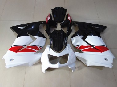 Aftermarket 2008-2013 Red black and White Kawasaki Ninja 250 Motorcycle Fairing