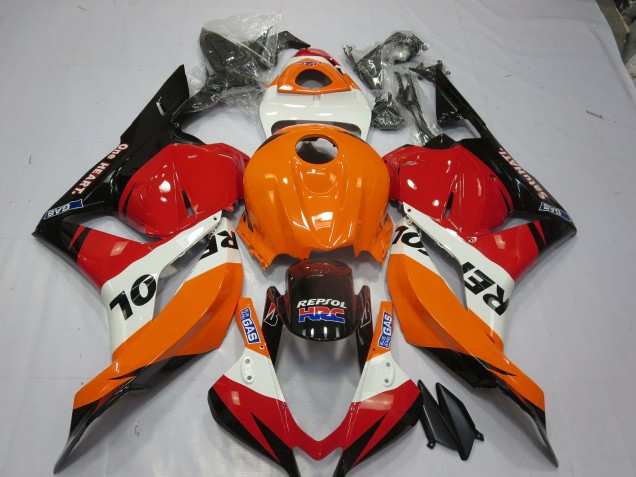 Aftermarket 2009-2012 Classic Repsol Style 2 Honda CBR600RR Motorcycle Fairing