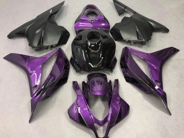 Aftermarket 2009-2012 Deep Purple with Black Honda CBR600RR Motorcycle Fairing