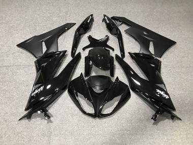 Aftermarket 2009-2012 Gloss Black Kawasaki ZX6R Motorcycle Fairing