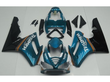 Aftermarket 2009-2012 Gloss Light Blue Triumph Daytona 675 Motorcycle Fairing