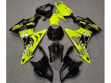 Aftermarket 2009-2018 High Viz Yellow Shark BMW S1000RR Motorcycle Fairing