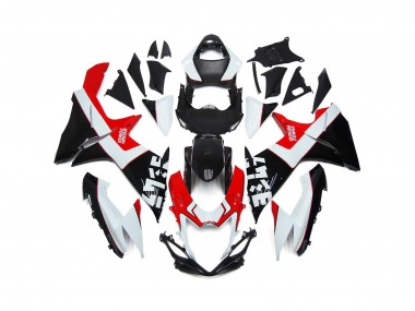 Aftermarket 2011-2020 Custom Red and Black with Suzuki GSXR 600-750 Motorcycle Fairing