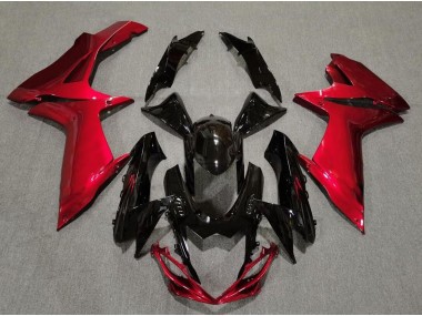 Aftermarket 2011-2020 Gloss Black and Lava Red Suzuki GSXR 600-750 Motorcycle Fairing