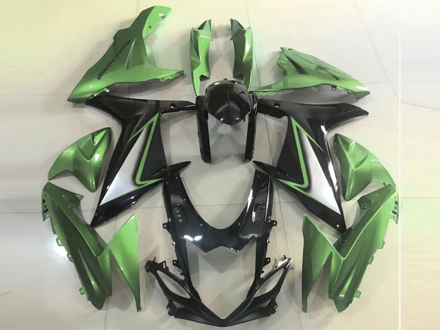 Aftermarket 2011-2020 Gloss Green Edges Suzuki GSXR 600-750 Motorcycle Fairing