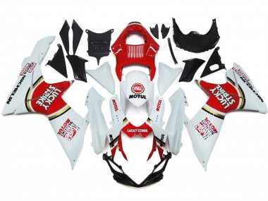 Aftermarket 2011-2020 Lucky Strike with Gold Circle Suzuki GSXR 600-750 Motorcycle Fairing