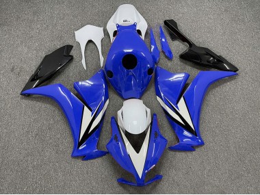 Aftermarket 2012-2016 Blue with White Honda CBR1000RR Motorcycle Fairing