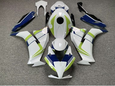 Aftermarket 2012-2016 Gloss Blue and Lime Honda CBR1000RR Motorcycle Fairing