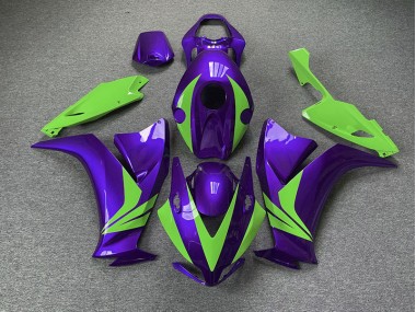 Aftermarket 2012-2016 Gloss Purple and Green Honda CBR1000RR Motorcycle Fairing