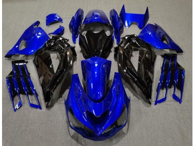 Aftermarket 2012-2019 Gloss Blue and Black Kawasaki ZX14R Motorcycle Fairing