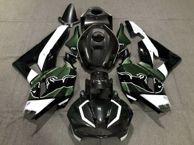 Aftermarket 2013-2020 Custom Green Carbon Bull Honda CBR600RR Motorcycle Fairing